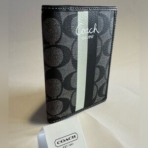 Coach Passport Holder